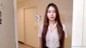 mojiniim น้องนุ่มนิ่มขย่มควยแตกใน